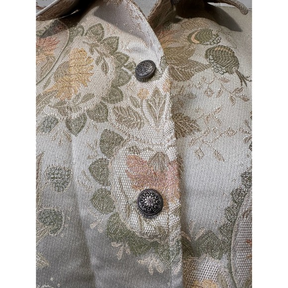 Erin London Women's Vintage Jacket Button Up-Medium - Picture 2 of 15